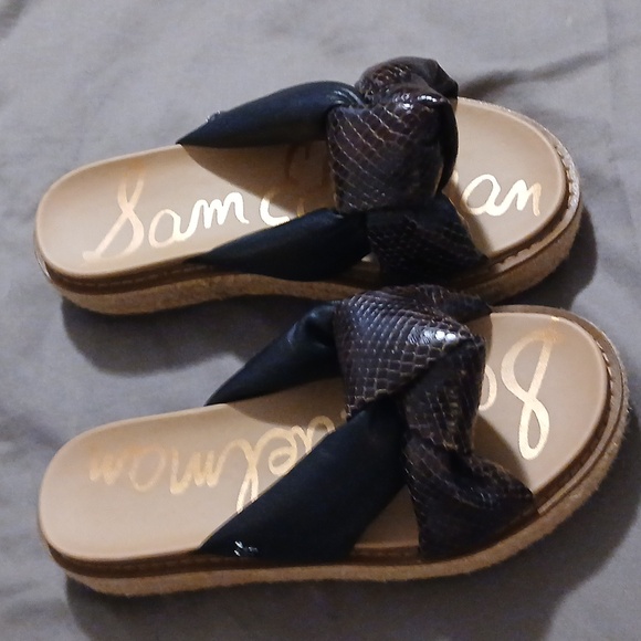 Sam Edelman women’s Kory Espadrille Wedge Sandal 7 1/2 - Picture 1 of 7